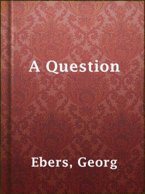 cover image of A Question
